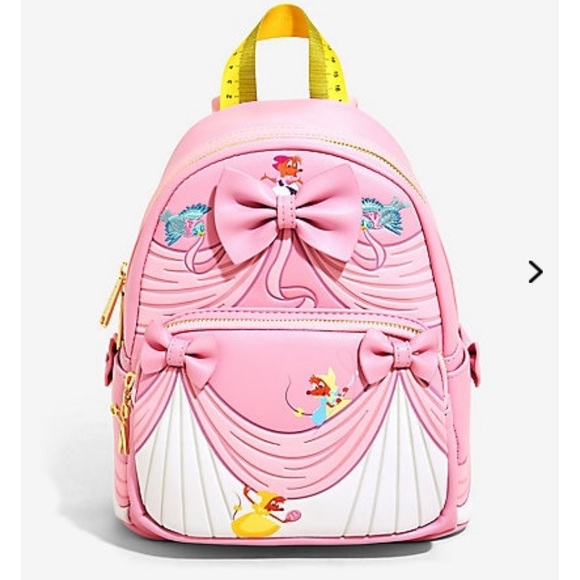 Loungefly Handbags - LOUNGEFLY DISNEY Cinderella pink dress backpack!